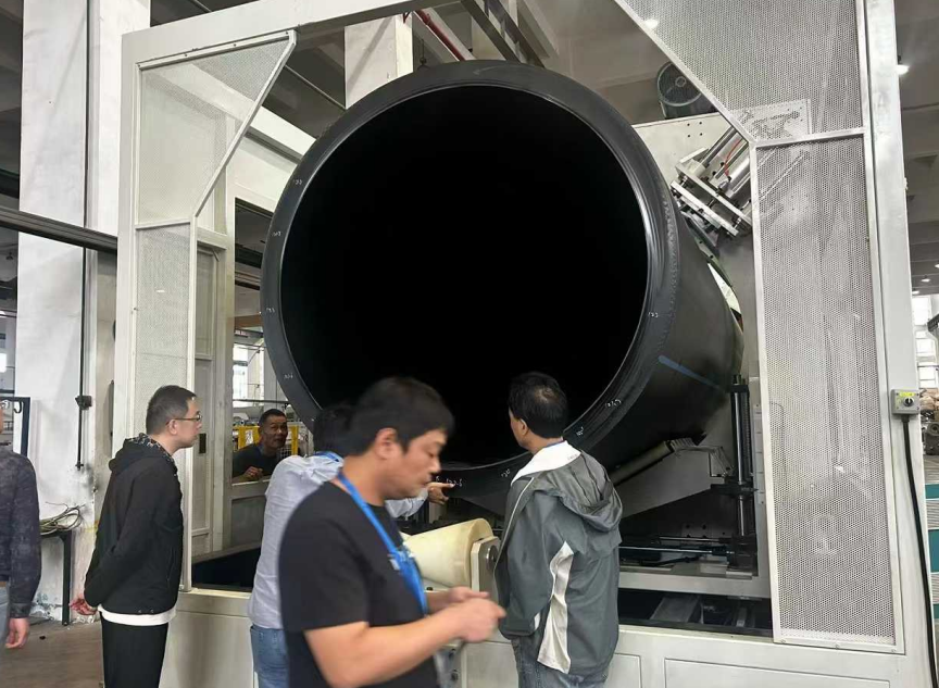 HDPE-Rohre mit größerem Durchmesser und Kühlprobleme