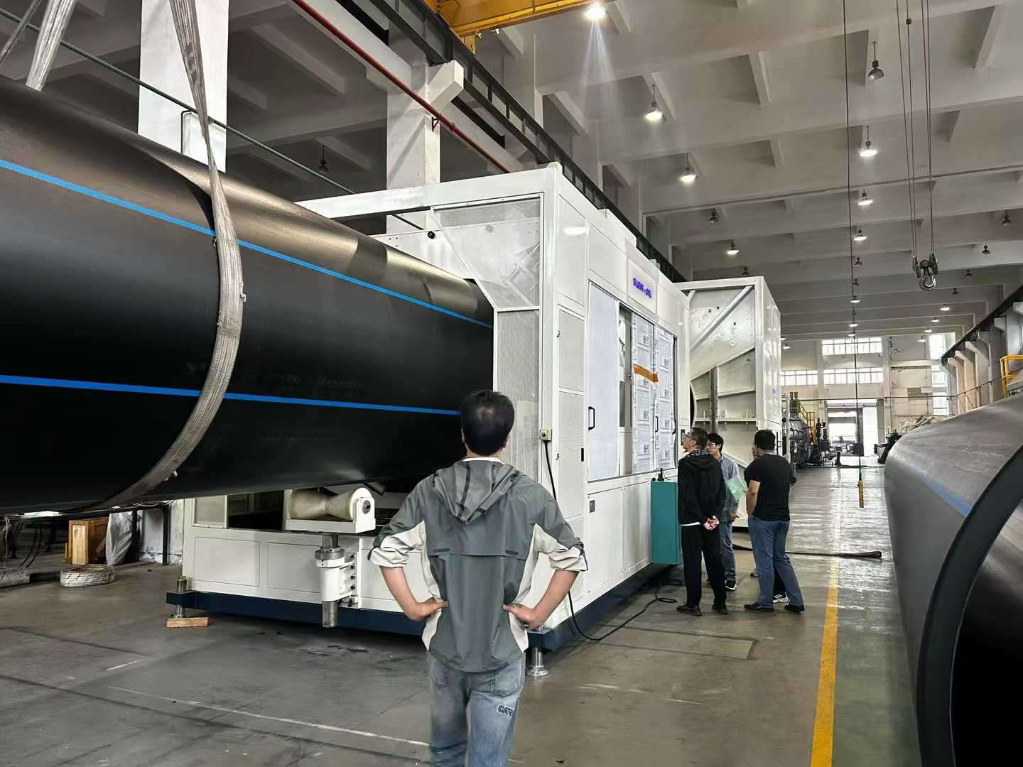 Wichtige Punkte für die Inbetriebnahmeausrüstung und Produktionstechnologie von PE-Rohren mit großen Durchmessern über 2000 mm